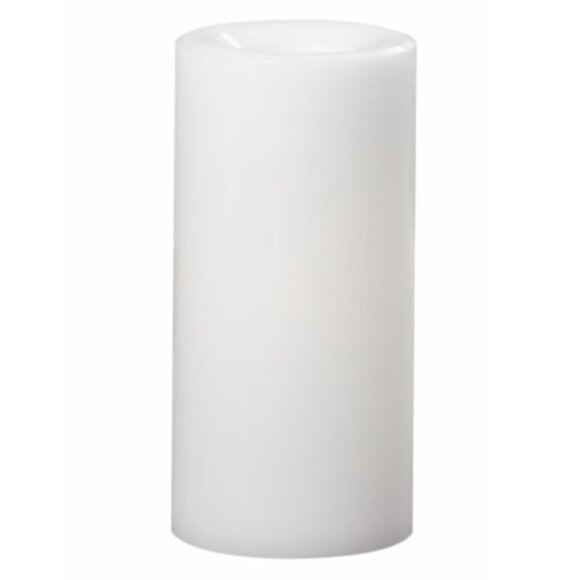 Fusion LED Wax Candle 4x8 All Weather Outdoor Pillar Warm Flicker NEW - Picture 5 of 5